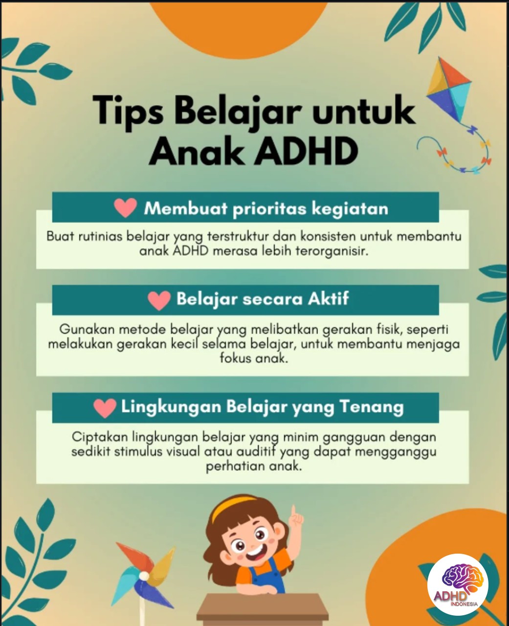 Strategi Belajar yang Cocok untuk Anak ADHD di Kabupaten Sidenreng Rappang